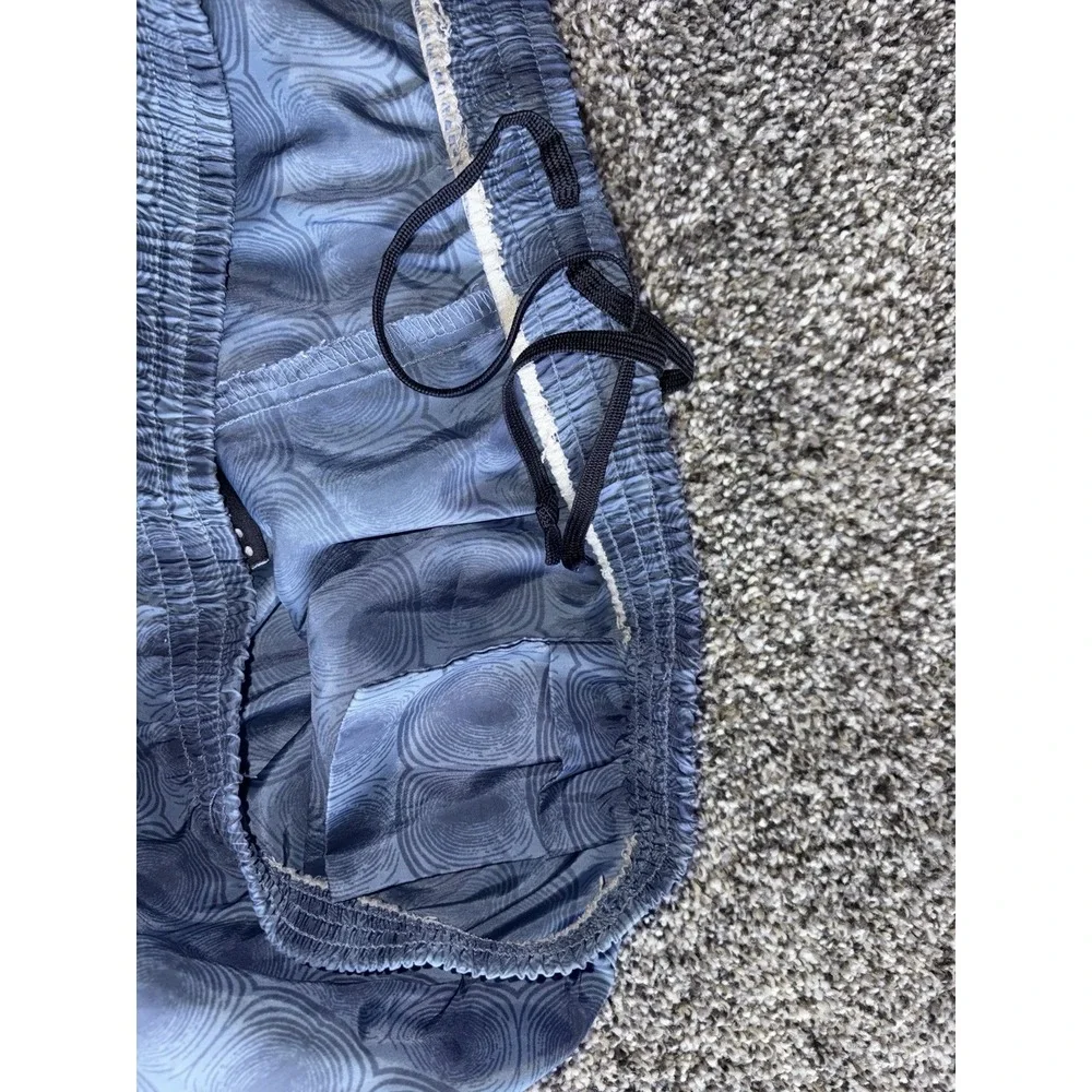 Vintage Nike Alpha Project Shorts Women's Large Blue Orange Swoosh 4